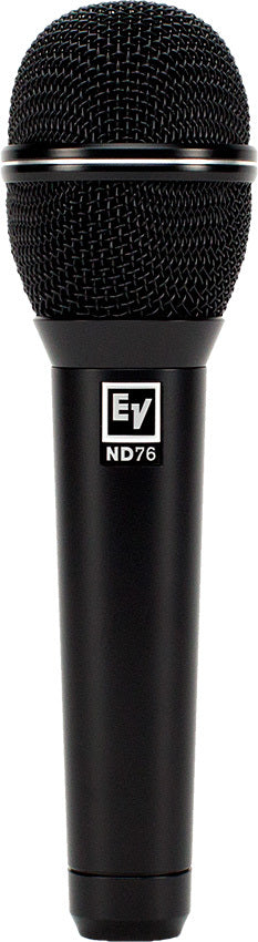 Electro-Voice ND76 Dynamic Cardioid Vocal Microphone Includes Gig Bag, Stand Clip & Thread Adaptor