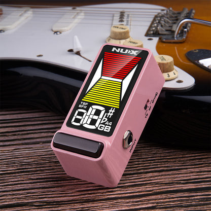 NU-X Mini Core Series MKII "Flow Tune" Mini Tuner Pedal in Pink