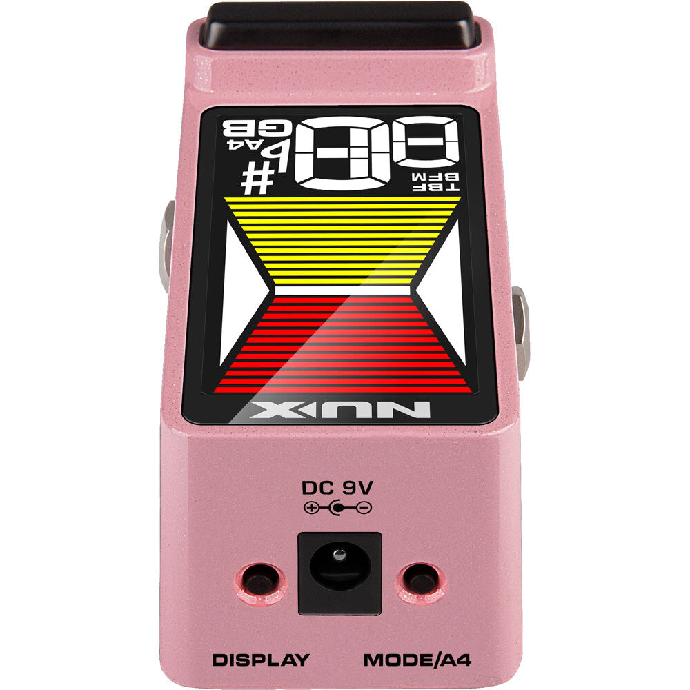 NU-X Mini Core Series MKII "Flow Tune" Mini Tuner Pedal in Pink