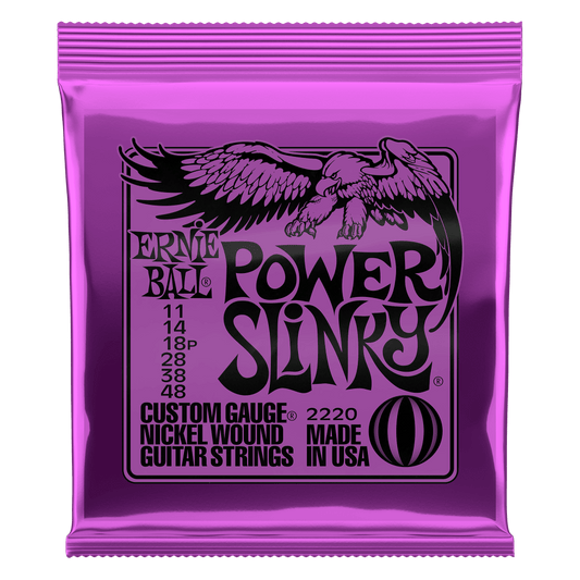 Power Slinky Nickel Wound Electric Guitar Strings 11-48 Gauge