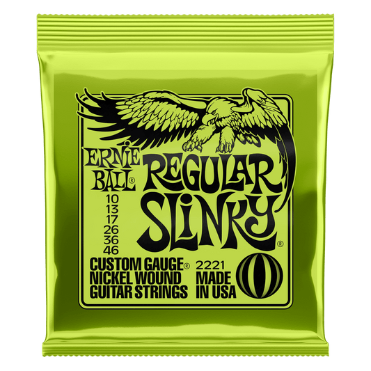 Regular Slinky Nickel Wound Electric Guitar Strings 10-46 Gauge