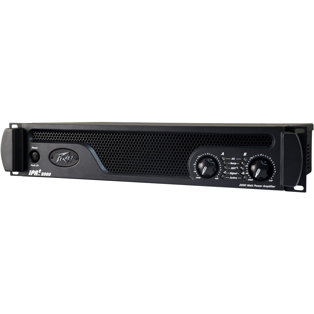 Peavey IPR2 2000 Lightweight Power Amp (350W/Channel @ 4 Ohms) Designed for Years of Reliable, Flawless Operation