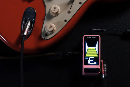 NU-X Mini Core Series MKII "Flow Tune" Mini Tuner Pedal in Pink